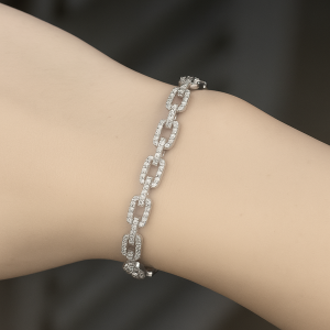 צמיד קשיח כסף