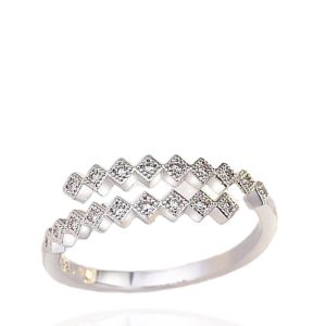 טבעת כסף LIN - דגם 5