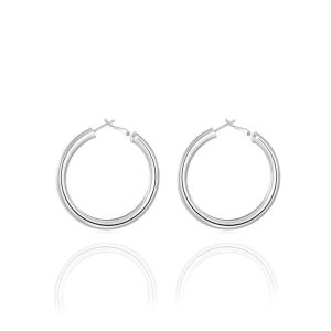 עגילי חישוק כסף