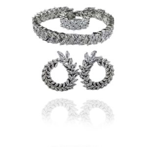 סט 3 חלקים - SHINE משובץ