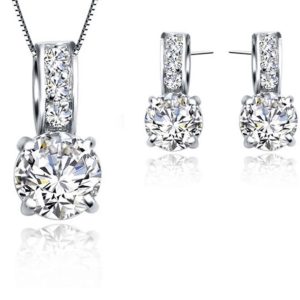 סט קלואי כסף