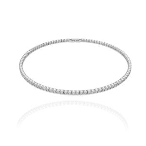 שרשרת טניס כסף - 4 מ״מ