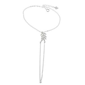 צמיד ג'אדי פרח כסף