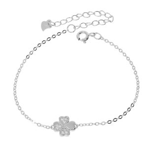 צמיד כסף פרח