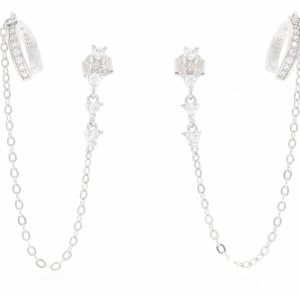 עגילי כסף NILI